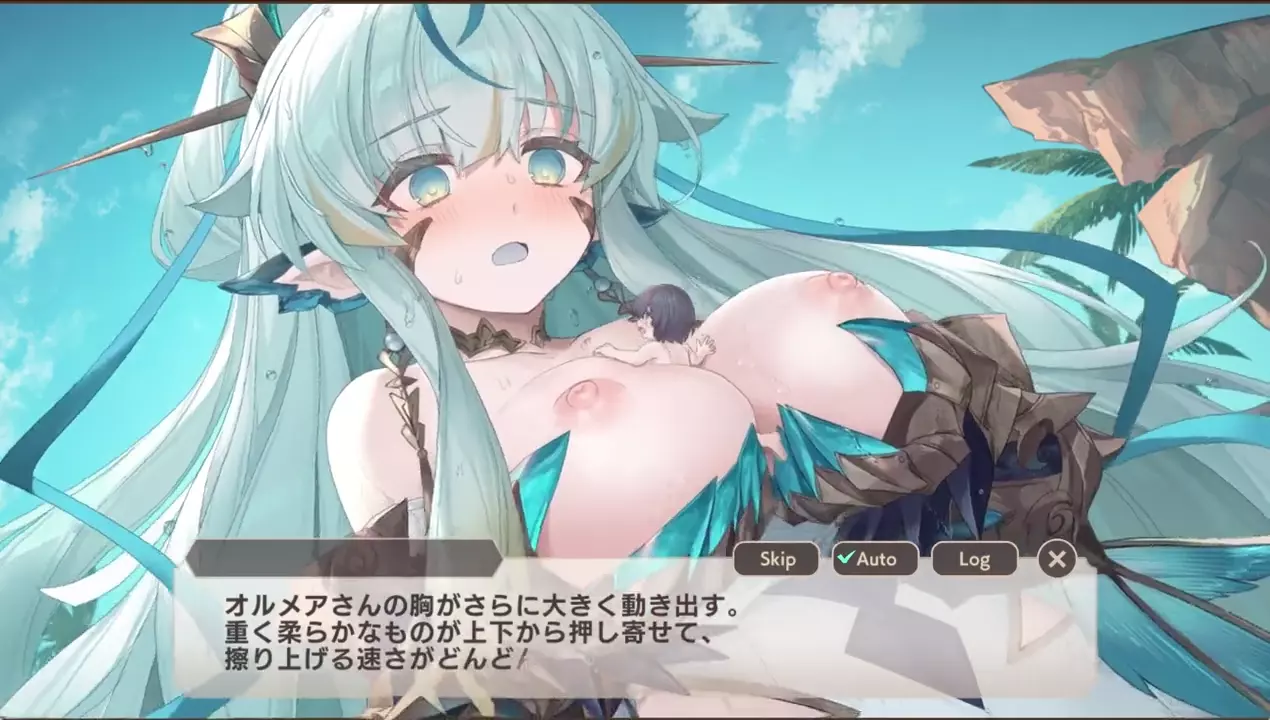 Monster musume td Giant ice golem Scene 1