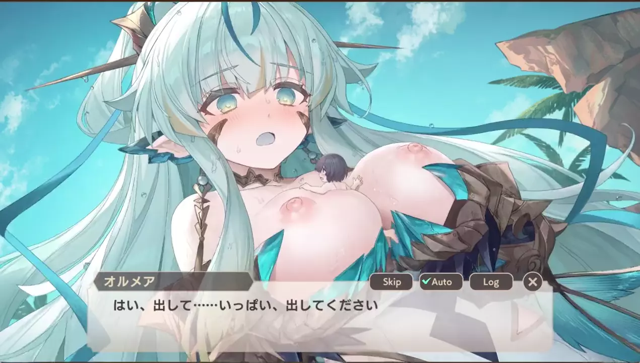 Monster musume td Giant ice golem Scene 1