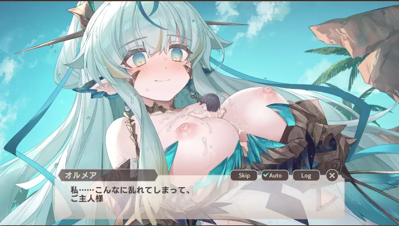 Monster musume td Giant ice golem Scene 1