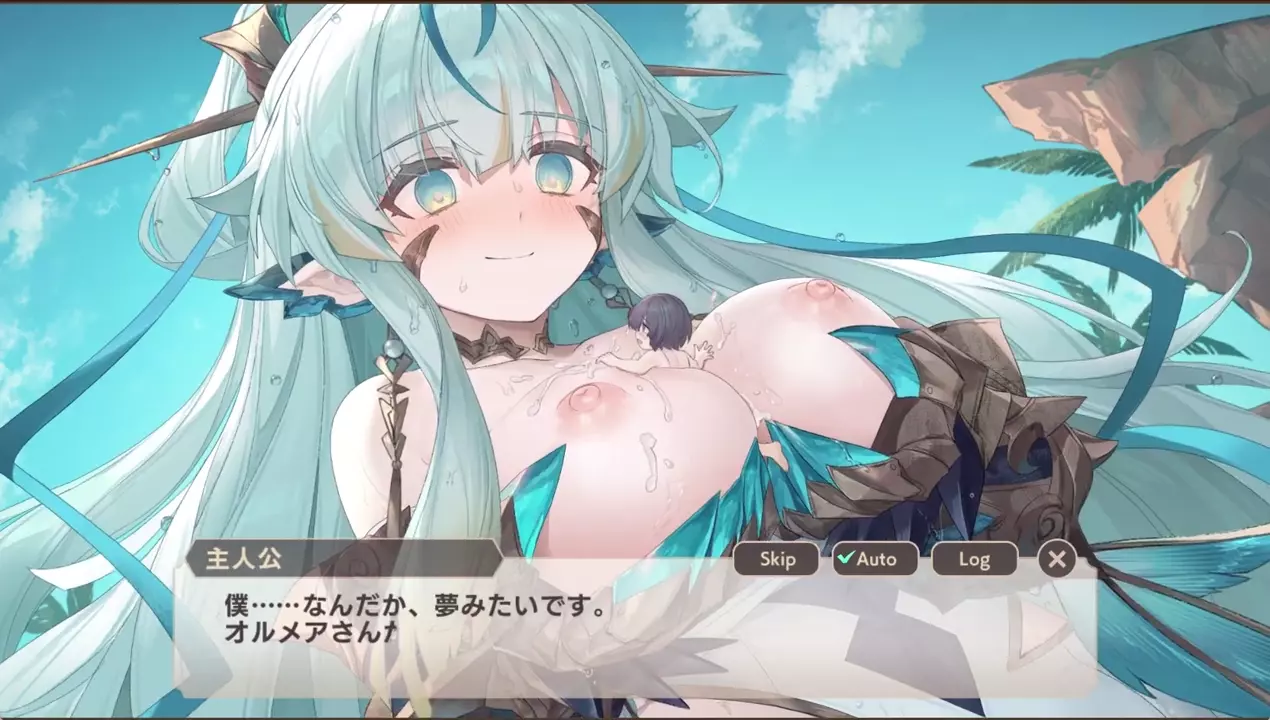 Monster musume td Giant ice golem Scene 1