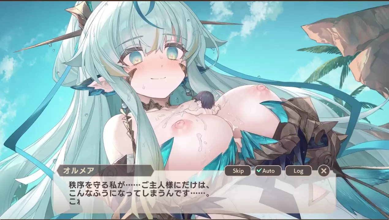 Monster musume td Giant ice golem Scene 1