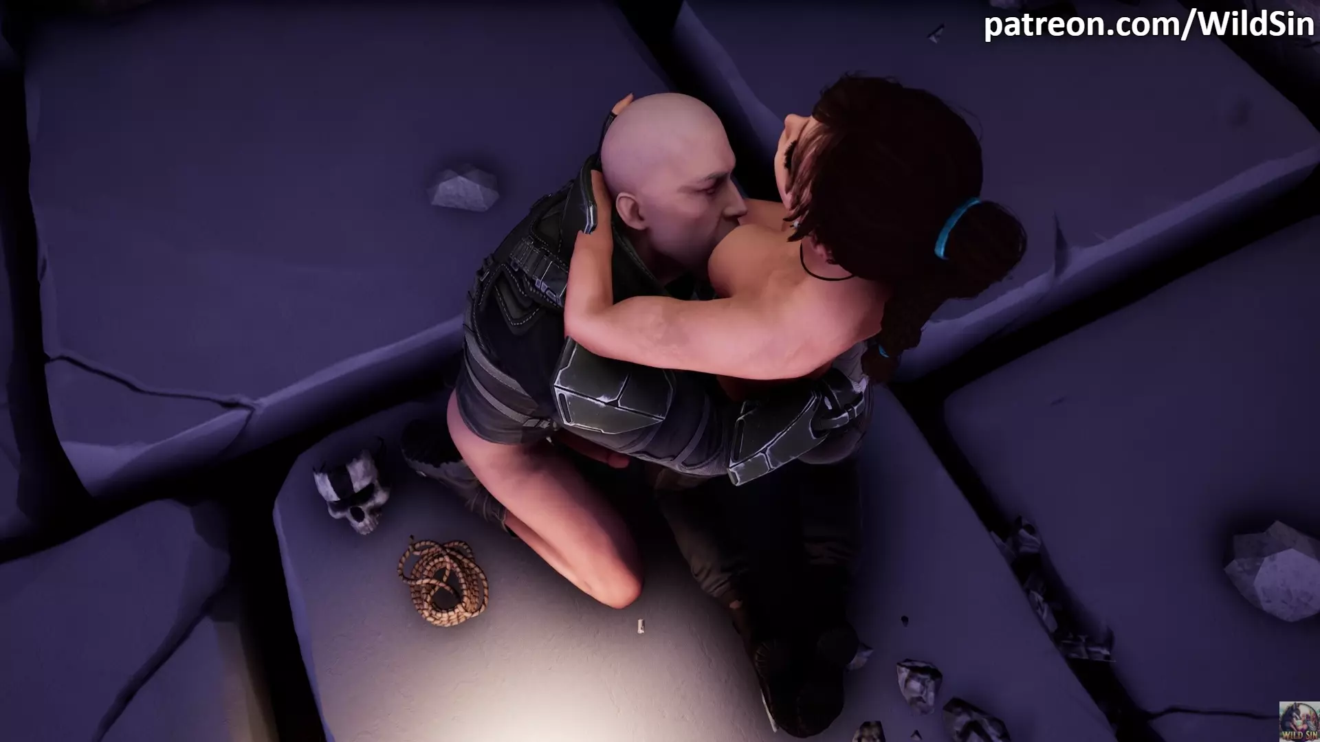 Lara Croft and Soldier | Tomb Raider