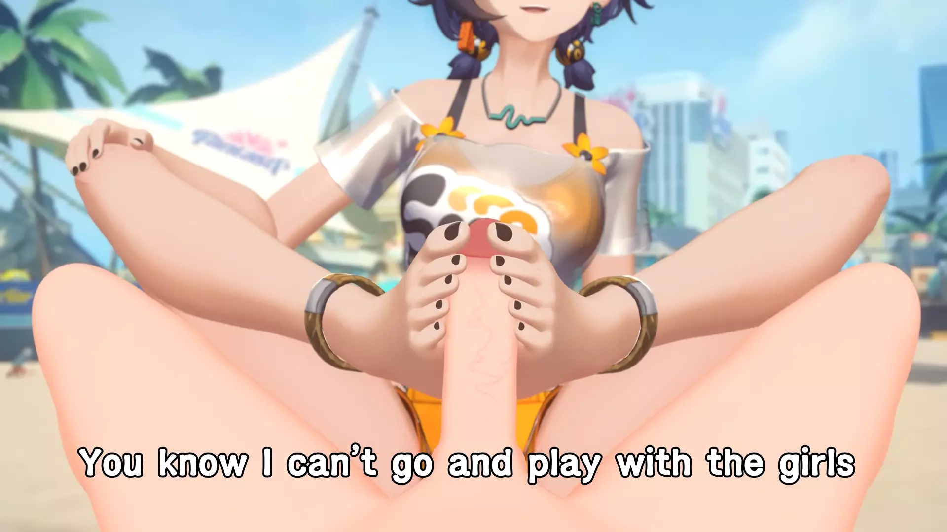 (SUB VER) Belle Needs Sunscreen!