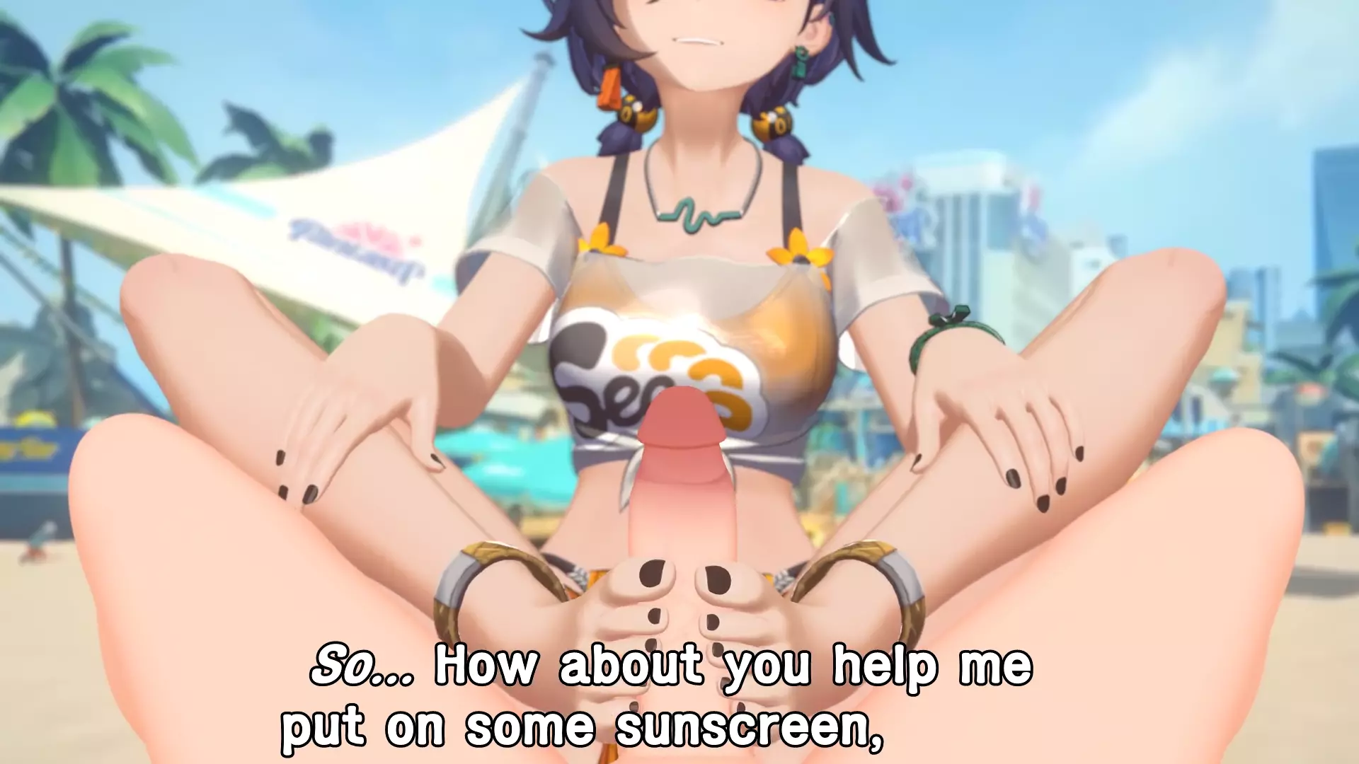 (SUB VER) Belle Needs Sunscreen!