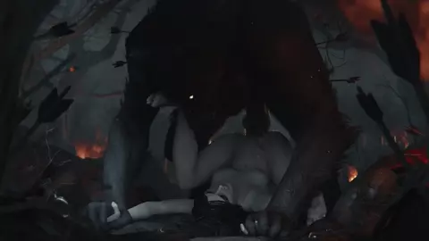 Serana & Werewolf [Vaginal][Zmsfm][4K60FPS]